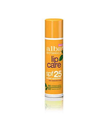 Alba Botanica Moisturizing Sunscreen Lip Balm SPF 25 .15 oz (4.2 g)