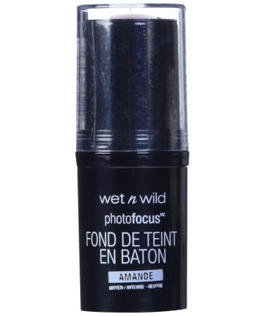 Wet n Wild Photo Focus Matte Foundation Stick Makeup Almond - Vegan & Cruelty-Free - Buy Online on SooperMarket.com
