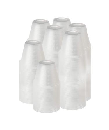 300 Count - 1 oz. Perfect Stix Disposable Graduated Plastic Medicine Cups - For Mixed Pills, Medication Measuring, Resin Mixing, Mouthwash Pack of 300