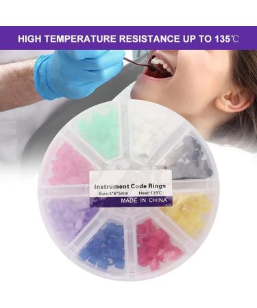 Color Code Rings - 160pcs Light Hygienist Silicone Instruments (4mm 6mm 5mm) - Durable Silica Gel for International Shipping - Buy Online on SooperMarket.com