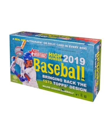2019 Topps Heritage High Number Baseball Hobby Box