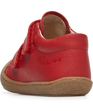 Naturino Cocoon VL-Leather First-Steps Shoes 7 UK Child - Pomegranate - Buy Online on SooperMarket.com