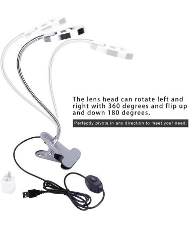 Buy Makeup LED Lights - USB Cosmetic Lamp for Eyebrow & Lips | Beauty Salon Desktop LED Lights with Clip - International Shipping - Buy Online on SooperMarket.com