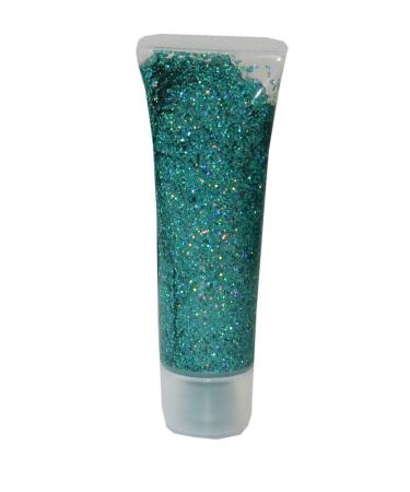 Eulenspiegel - Glitter Gel Body Glitter Body Glitter Make-up Carnival Festival Green-Jewel 18 ml (1 pack)