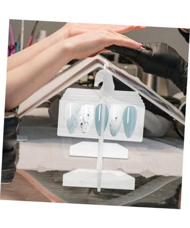 HAPINARY 2 Sets Nail Display Board Durable Nail Tips Holder Acrylic Display Holder Decorative Nail Art Tip Boards Manicure Supplies Nail Tips Display Holder Nail Art Display Supplies - Buy Online on SooperMarket.com