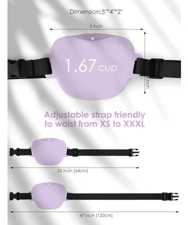 Buy Gobeigo Silikon Hundeleckerli Bags & Training Clicker - Magnetic Closure Treat Bag for Dogs Puppy Training & Walks Hip Belt Fanny Pack (Violet) - International Shipping Available - Buy Online on SooperMarket.com