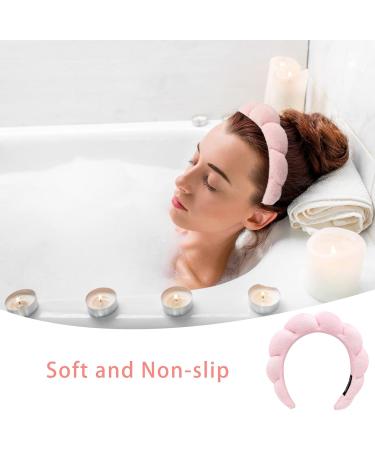MOSNOW Headband for Women Spa Face Band Elastic Hair Bands for Make-up and Washing Cute Head Band For Skincar Yoga Face Washing Makeup Removal and Facial Mask - Buy Online on SooperMarket.com
