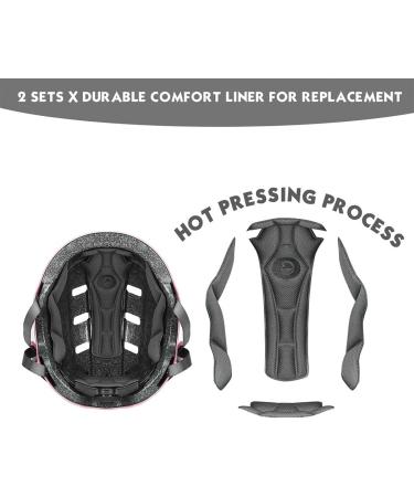 GROTTICO Toddler-Kids-Bike-Skate-Helmet for Boys Girls  Muti-Sport for Scooter Skateboard Helmet  Adjustable for 2-14 Years Older Children Matte Pink M (21.6-22.8inch/55-58cm) - Buy Online on SooperMarket.com