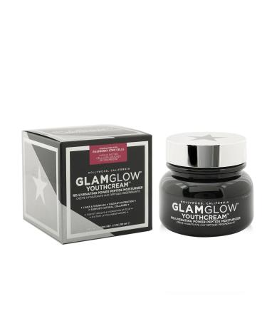 GLAMGLOW YOUTHCREAM Rejuvenating Power Peptide Moisturizer - Full Size | Moisturize and Revitalize Your Skin - Buy Online on SooperMarket.com