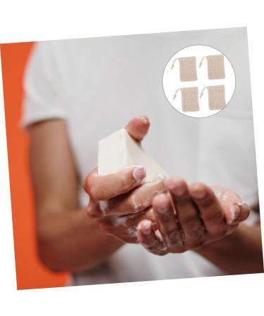 Healeved 8 Pcs Cotton Linen Soap Sisal Soap Net Exfoliating Soap Soap Small Soap - Buy Online on SooperMarket.com