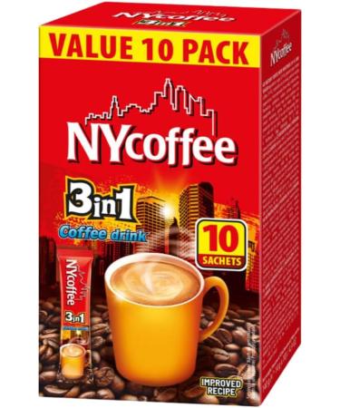 Coffee Bundle Containing NY Coffee 3 in 1 White Coffee Salted Caramel & Vanilla 10 Sachets Each (3 Pack) - Buy Online on SooperMarket.com