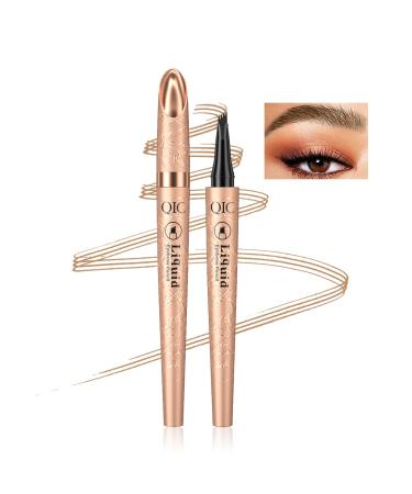 Eyebrow Pen Light Brown Microblading Eyebrow Pencil Smudge-Proof Brow Pencil with Upgrade Micro-Fork Tip Waterproof Microblading Pencil for Eyebrows Long-Lasting Natural By Aaiffey 1# Light Brown