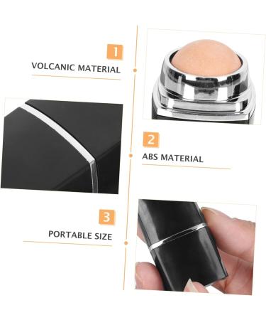 FOYTOKI 1pc Facial Oil Absorbing Ball Facial Rollers Facial Oil Blotting Massager Clean Beauty Instrument Black 1 count (Pack of 1) - Buy Online on SooperMarket.com
