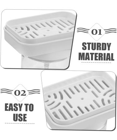 Angoily Detergent Presser Dishwashing Liquid Sponge Dishwasher Soap Dish Soap Dispenser Soap Pump Dishwashing Dispenser Dishwasher Dispenser Soap Dish Dispenser Pp Sink Shelf - Buy Online on SooperMarket.com