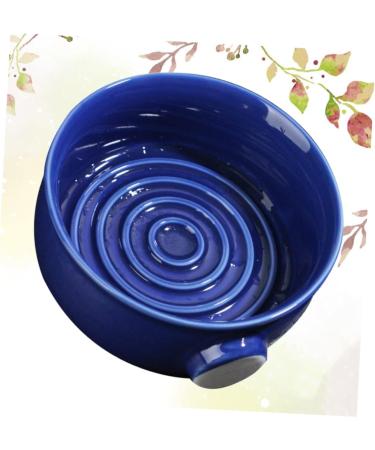 Angoily Shaving Bowl Set for Men - 2 Ceramic Soap Shells 11.5x11.5cm - Perfect for Shaving Foam & Brush - International Shipping Available - Buy Online on SooperMarket.com