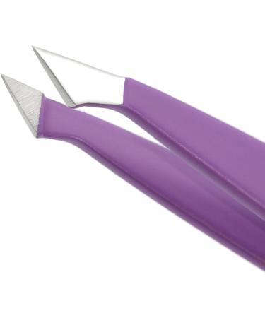 REMOS Stainless Steel Combination Tweezers 9.5cm - Purple Violet for Splinters and Hair - Buy Online on SooperMarket.com