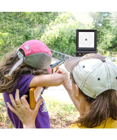 Airsoft Targets for Shooting - Reusable BB & Pellet Guns with Trap Net Catcher | Heavy-Duty Paper Sheets - Stand and Training Target Kit for Indoor/Outdoor Ranges - Buy Online on SooperMarket.com