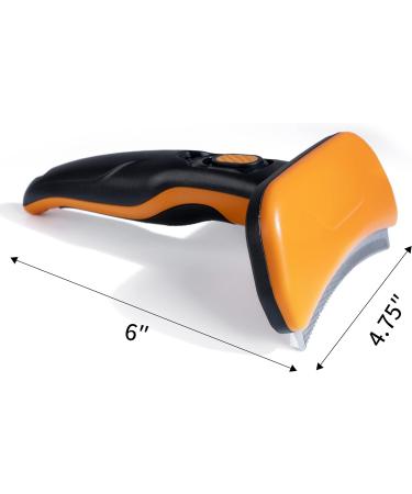 POLYTE Pet Grooming Comb and Deshedding Tool with Retractable Blade - Buy Online on SooperMarket.com