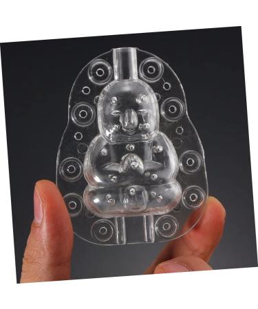 BRIGHTFUFU Plastic Fruit 2pcs Watermelon Tool Duddha Melon Tiny Growth Mold Tools Mould Buddha Adorable Shaping Transparent - Buy Online on SooperMarket.com