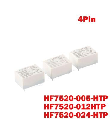 Relay HF7520 005-HTP HF7520 012-HTP HF7520 024-HTP HF7520-012-HTP HF7520-009-HTP HF7520 012 HTP 9V 12V 4PIN 16A 1Pcs (Size : 5VDC) - Buy Online on SooperMarket.com