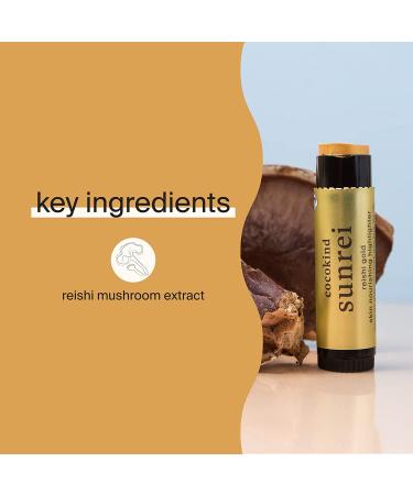 Cocokind Highlighter Stick | Sunrei Reishi Gold - Natural Plant-Based Highlighter | 0.5 oz - Buy Online on SooperMarket.com