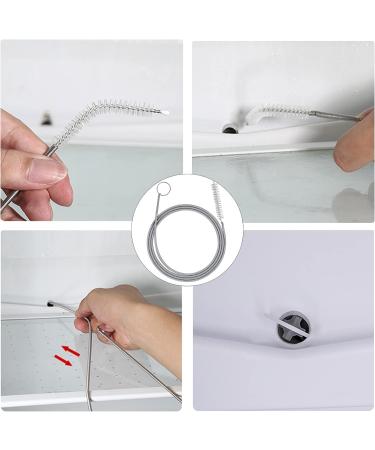Tube Cleaning Brushes 1.5M Flexible Long Tube Cleaner Brush Drain Hole Dredging Tool Hose Pipe Cleaning Brush Fridge Cleaner Brush Multipurpose Cleaner Brush Drain Cleaner for Kitchen - Buy Online on SooperMarket.com