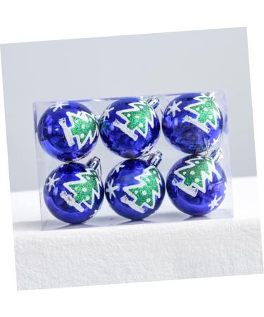 Cabilock 18 Pcs Christmas Decor Lob Christmas Baubles Decorative Christmas Hanging Ornament Balls Boxed Pack - Buy Online on SooperMarket.com