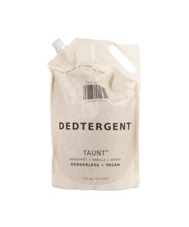 DedCool Liquid Laundry Dedtergent (01 Taunt Refill 45 fl oz) Luxurious Fragrance Scented Removes Stains Ideal for 60 Washes Infused with Natural Essential Oils Vegan Non-Toxic & Dye Free