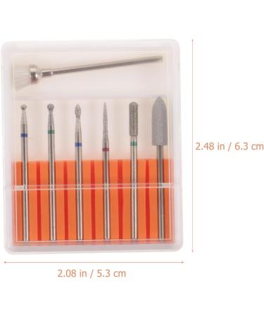minkissy 1set Grinding Head Set Ceramic Drill Bit Pedicure Tools Sander Tool Manicure Pen Sander Portable Electric Nail Drill Nail Polishing Bits Manicure File Bit Nail Drill Bit To Rotate - Buy Online on SooperMarket.com