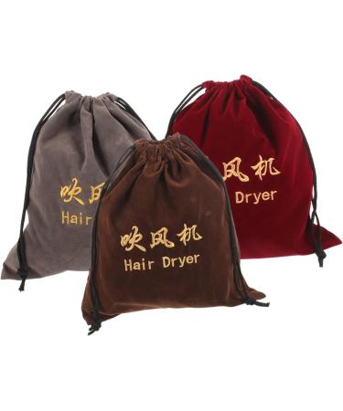Healeved 6 Pcs Hair Dryer Storage Bag Travel Hair Dryer Blow Dryer Bag Drawstring Fabric Wine Bag - Buy Online on SooperMarket.com