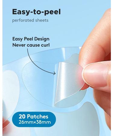 LitBear Extra Large Hydrocolloid Acne Patches with Tea Tree & Calendula Oil - 20 Count - Buy Online on SooperMarket.com