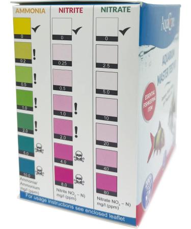 AquaCare 6 in 1 Master Test Kit for Freshwater Aquariums - Tests for Ammonia, Nitrite, Nitrate, pH, Phosphate, and KH - Buy Online on SooperMarket.com