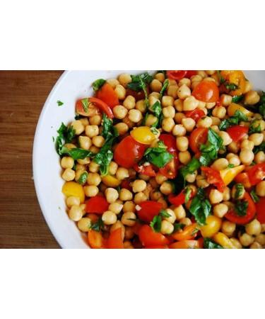 Organic Garbanzo Beans 5lb - Raw, Non-GMO, Kosher, Sproutable, Vegan, High in Dietary Fiber - Buy Online on SooperMarket.com