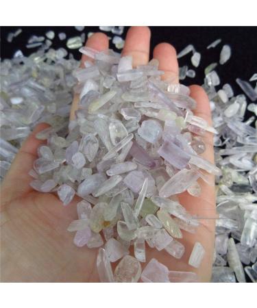 100g Natural Tumbled Kunzite Quartz Crystal Spodumene Bulk Stone Reiki - Buy Online on SooperMarket.com
