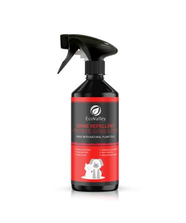 EcoValley Urine Stopper Training Cleaner Spray Dog And Cat Odour Eliminator & Puppy Training Aid Eco-Friendly Safe for Carpets 500ml