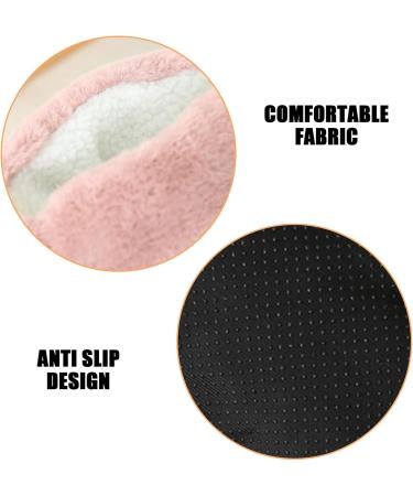 Vesone USB Foot Warmers | Full Size Thickened Heated Slippers | Comfortable Soft Foot Warmers for Home & Work | Perfect Winter Gifts in Pink - Buy Online on SooperMarket.com