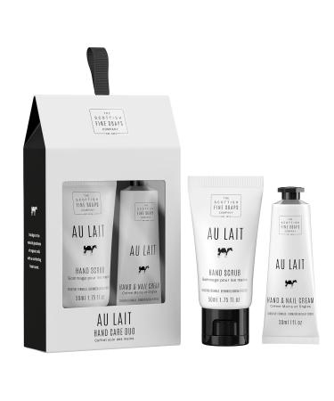 Scottish Fine Soaps Co Hand Care Duo Cream & Scrub Gift Set - Au Lait