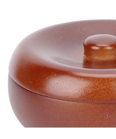 Premium Waterproof Shaving Soap Bowl - Dustproof Wooden Shaving Bowl for Men | International Shipping Available - Buy Online on SooperMarket.com