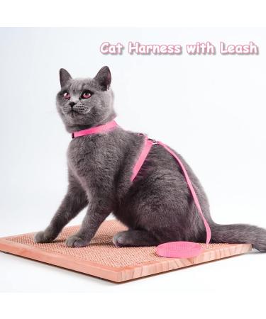 Yutou Soft Cat Dishes & Adjustable Leash Set - Outbreak-Proof Harness for Kittens Puppies & Rabbits - Buy Online on SooperMarket.com