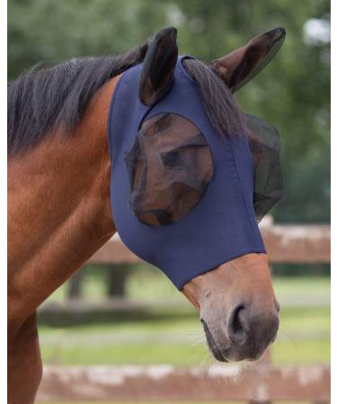 QHP Fly Mask Super Bug - Extra Full Navy | Best eCommerce Shipping Internationally - Buy Online on SooperMarket.com