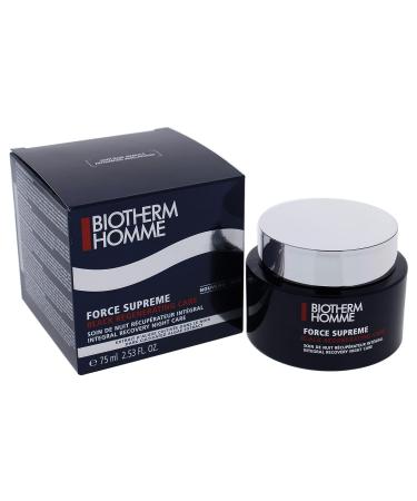 Biotherm Force Supreme Black Regenerating Men Cream 2.53 oz - Anti-Aging Skincare - Buy Online on SooperMarket.com