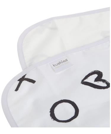Kushies Deluxe Change Pad Flannel XO Black & White - P210-639 - Buy Online on SooperMarket.com