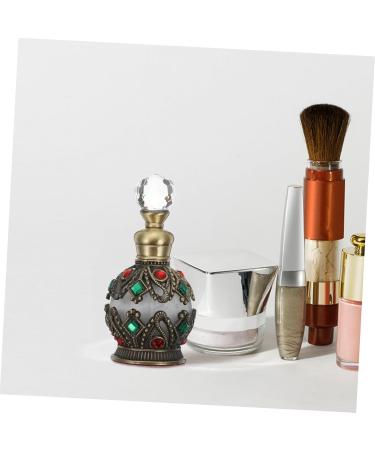 PLAFOPE Essential Oil Bottle Travel Container Diamond Inlaid Bottle Mini Perfume Bottle Toiletry Containers Refillable Perfume Bottle Diamond Inlaid Perfume Holder Perfumes Alloy - Buy Online on SooperMarket.com