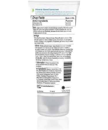 Blue Lizard Kids Mineral Sunscreen SPF 30+ 3 oz Tube - Water Resistant UVA/UVB Protection - Fragrance Free - Smart Cap Technology - Buy Online on SooperMarket.com