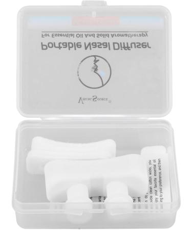 NOLITOY Essenial Oil Blank Nasal Inhale-r Tubes Empty Personal Nasal Aromatherapys Inhale-r Tubes with 5 Cotton Pads - Buy Online on SooperMarket.com