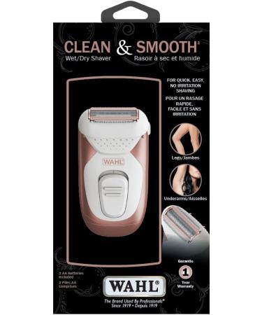 Wahl Canada Clean & Smooth Wet/Dry Battery Shaver - Model 3234 - Buy Online on SooperMarket.com