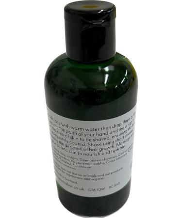 Organic Cedarwood Sandalwood Patchouli & Lemon Shaving Oil - 125ml - Buy Online on SooperMarket.com
