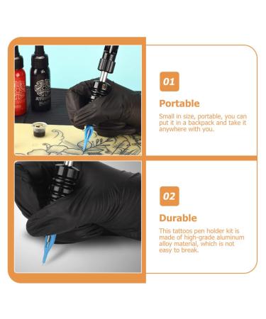 1 Set Healeved Tattoos Tool Kit - Pen Holder Multipurpose Tattooing Supplies - Gift WSTZ1233 04 - Buy Online on SooperMarket.com