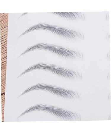 CIMAXIC 2pcs 3d eyebrow stickers suit realistic eyebrow tattoos Makeup eyebrow shape stencil Miss - Buy Online on SooperMarket.com