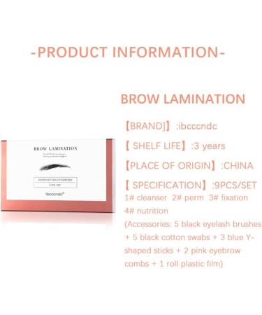 FantasyDay Brow Lamination Kit DIY Eyebrow Lamination Kit Professional Eye Brow Perm Kit Brown - Buy Online on SooperMarket.com